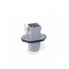 Capot câble à câble 3A, Alliage de zinc moulé, Alliage de zinc moulé, IP65, Sortie verticale, M20